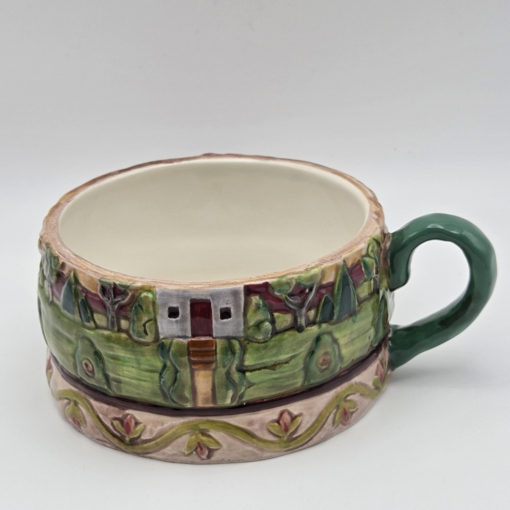 Vintage Jim Shore Four Seasons Angel Tea For One Set Hand Painted 3 Piece - Picture 12 of 15